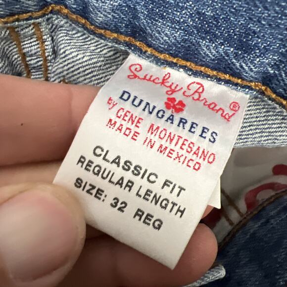 Vintage Lucky Brand Champion Classic Fit Denim Jeans Mens 32 Regular - Picture 6 of 10